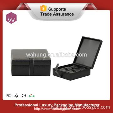 personalized leather watch storage gift box wholesale